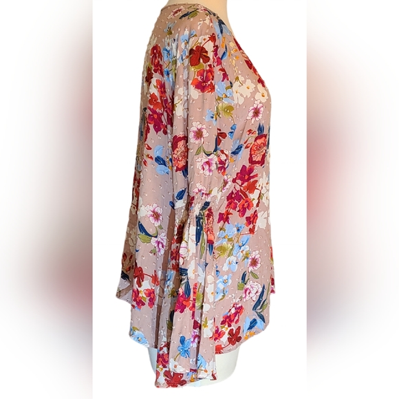 Cupio size L multi color top - Picture 2 of 9